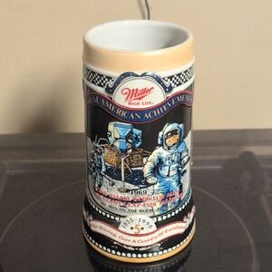 Miller High Life Commemorative Nasa Beer Stein